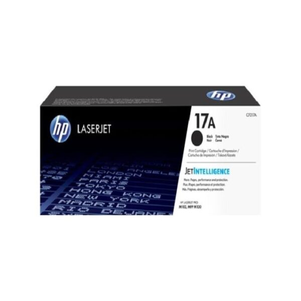 HP 17A Black LaserJet Toner Cartridge (CF217A)