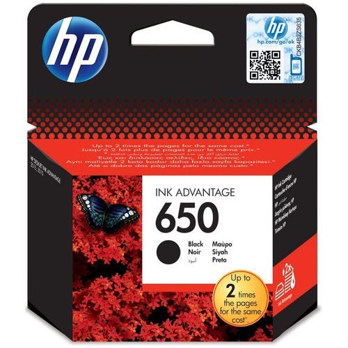 HP CARTRIDGE 650 BLACK