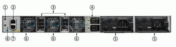 C3850 Series 24 Port Network Switch SFP - Image 3